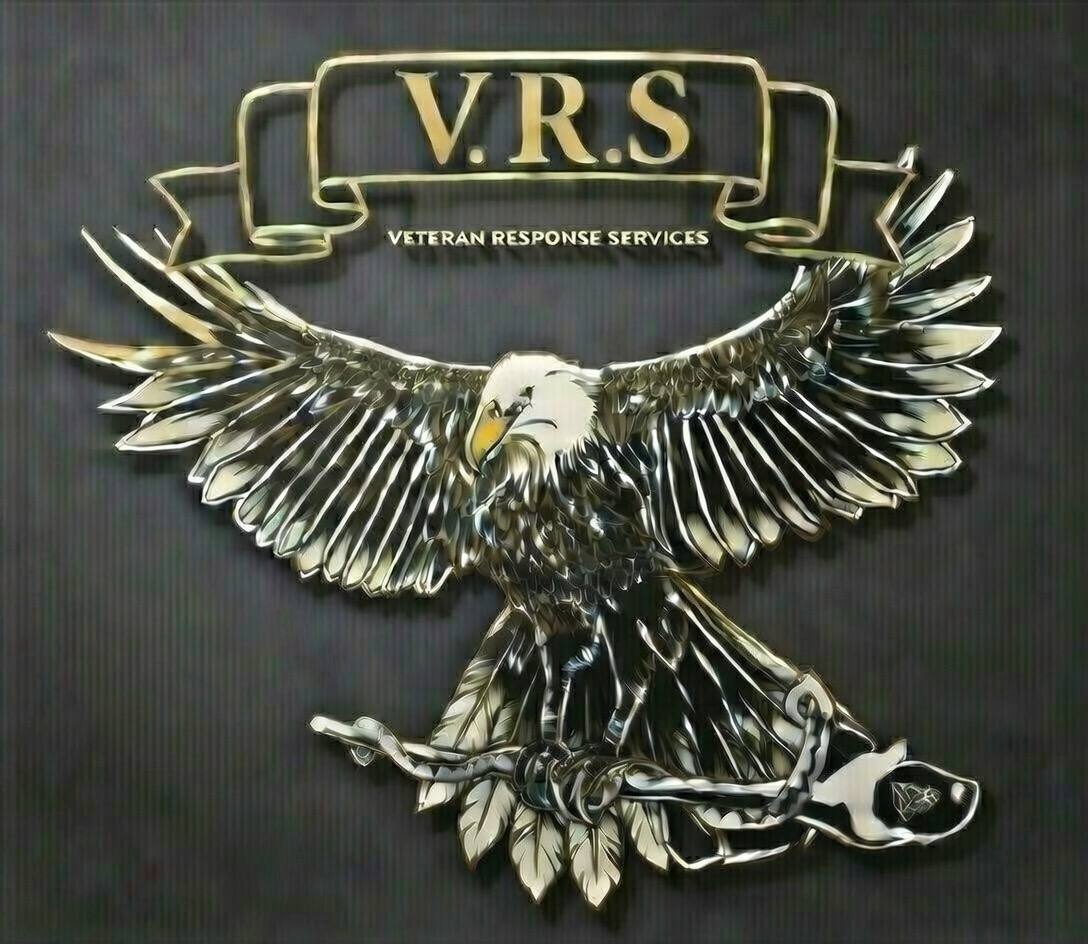 V.R.S. Veteran Response Services eagle emblem